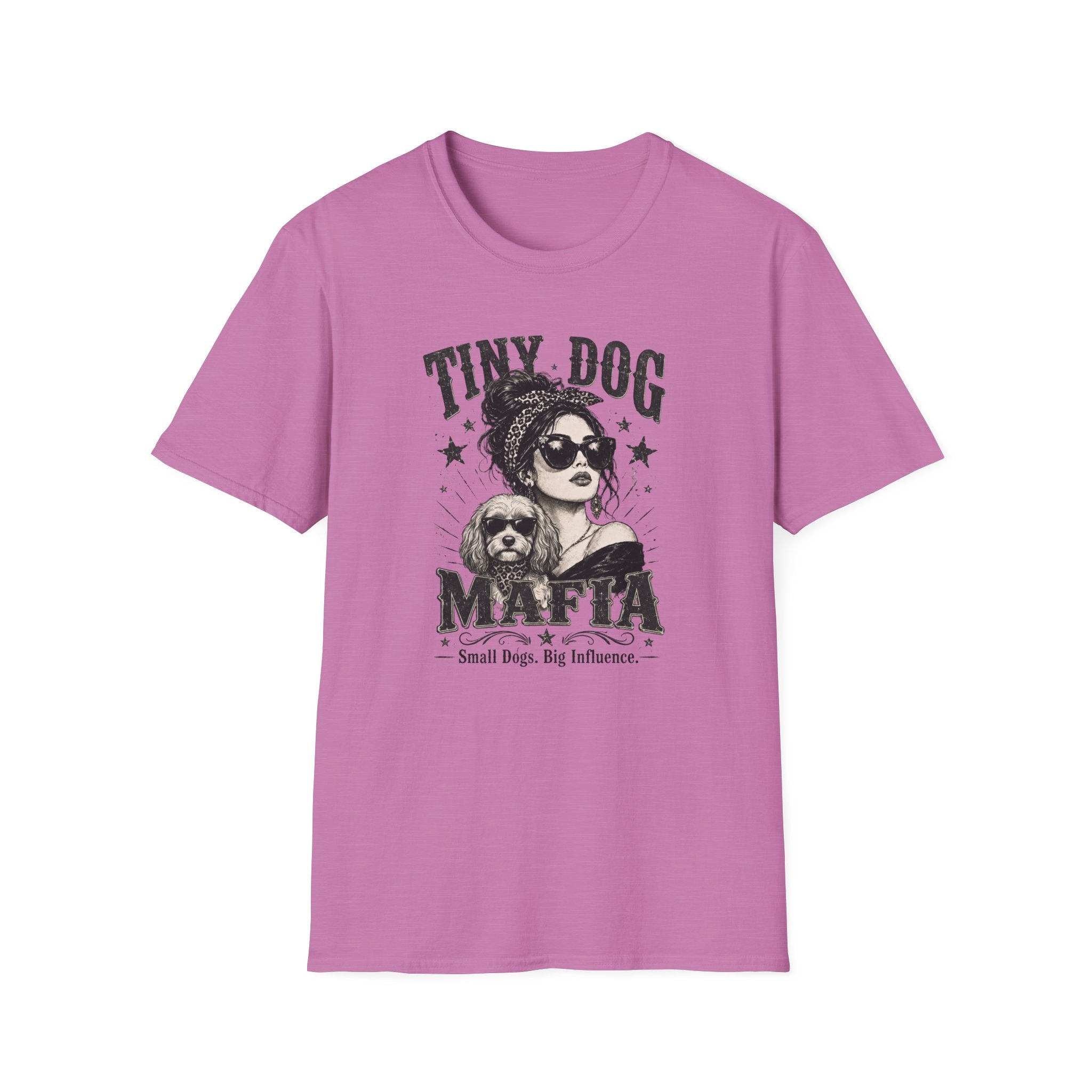 Cavapoo - Tiny Dog Mafia T-Shirt (Cavalier King Charles Spaniel & Poodle)