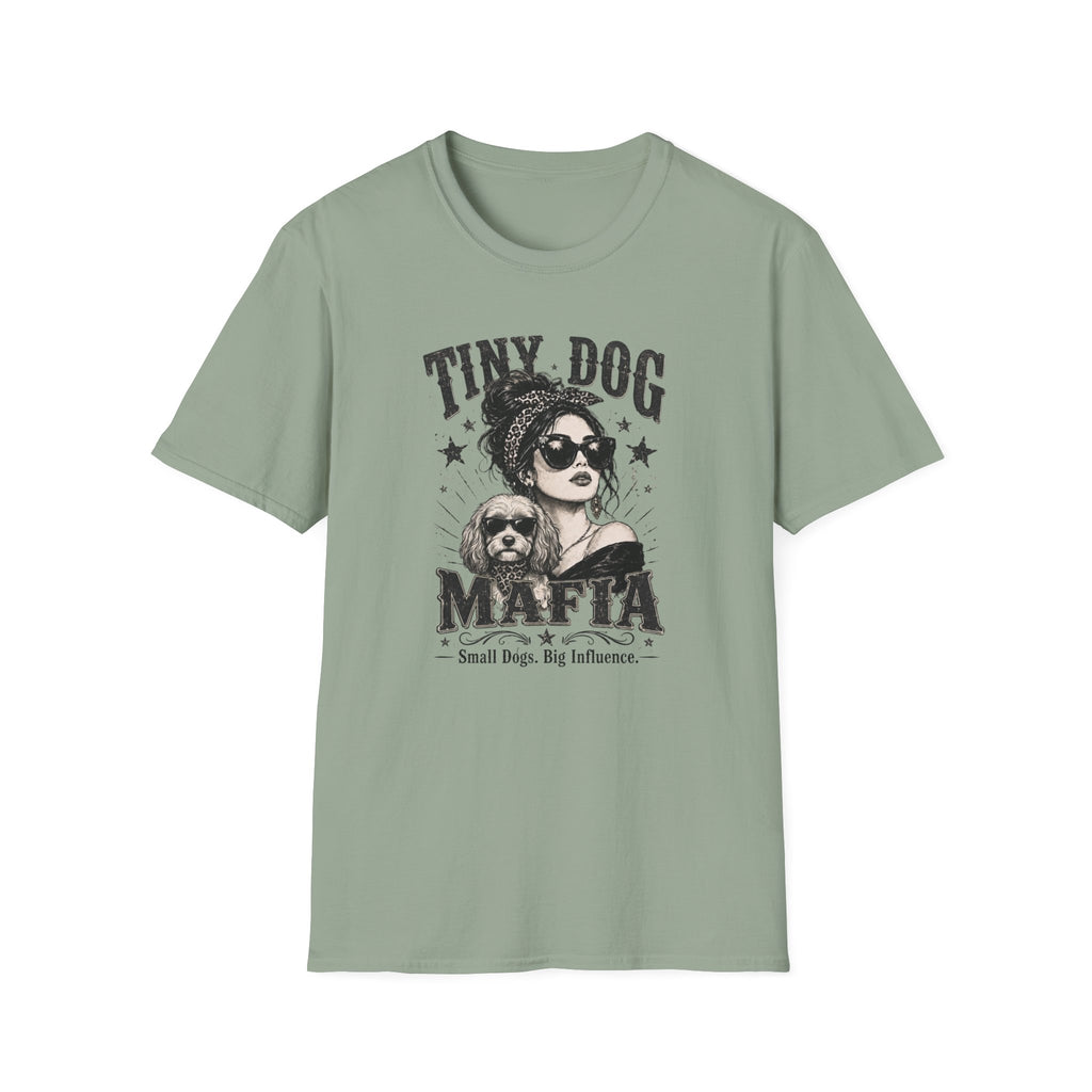 Cavapoo - Tiny Dog Mafia T-Shirt (Cavalier King Charles Spaniel & Poodle)