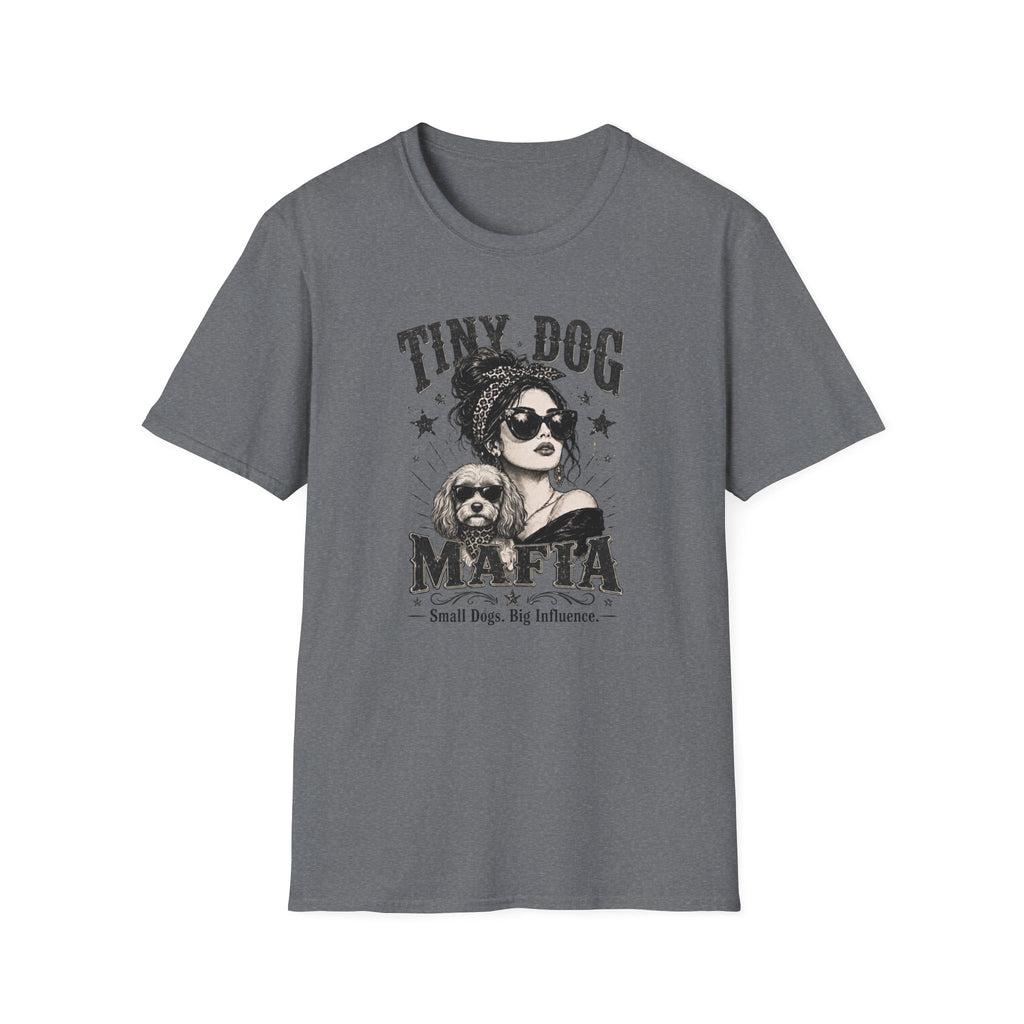 Cavapoo - Tiny Dog Mafia T-Shirt (Cavalier King Charles Spaniel & Poodle)