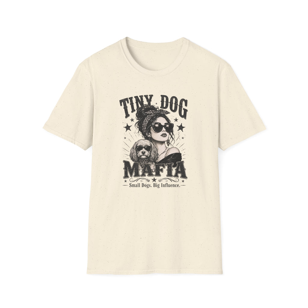 Cavapoo - Tiny Dog Mafia T-Shirt (Cavalier King Charles Spaniel & Poodle)