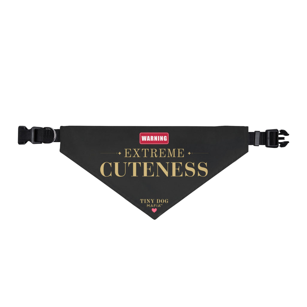 ‼️ Extreme Cuteness – Tiny Dog Mafia™ Identity Bandana | Clip-On Pet Bandana