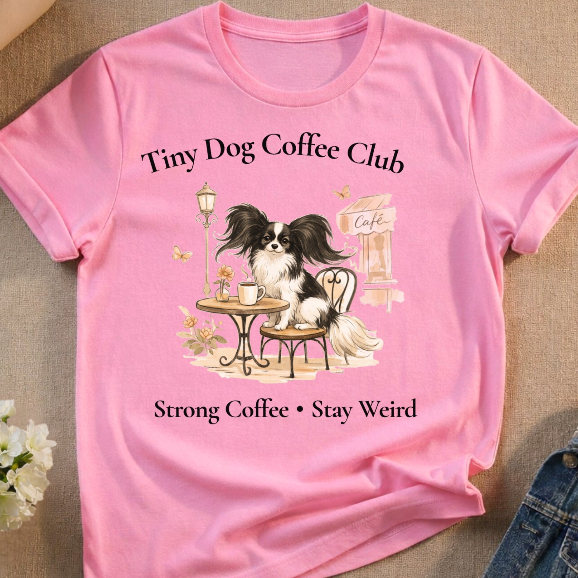 Tiny Dog Coffee Club Strong Coffee Stay Weird product type