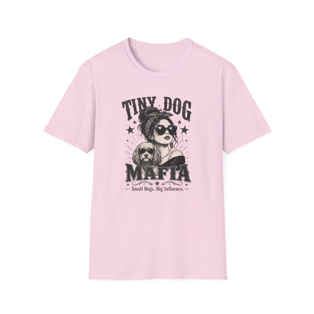 Cavapoo - Tiny Dog Mafia T-Shirt (Cavalier King Charles Spaniel & Poodle)