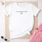 I'm Sweet But I Bite Graphic Tee Shirt