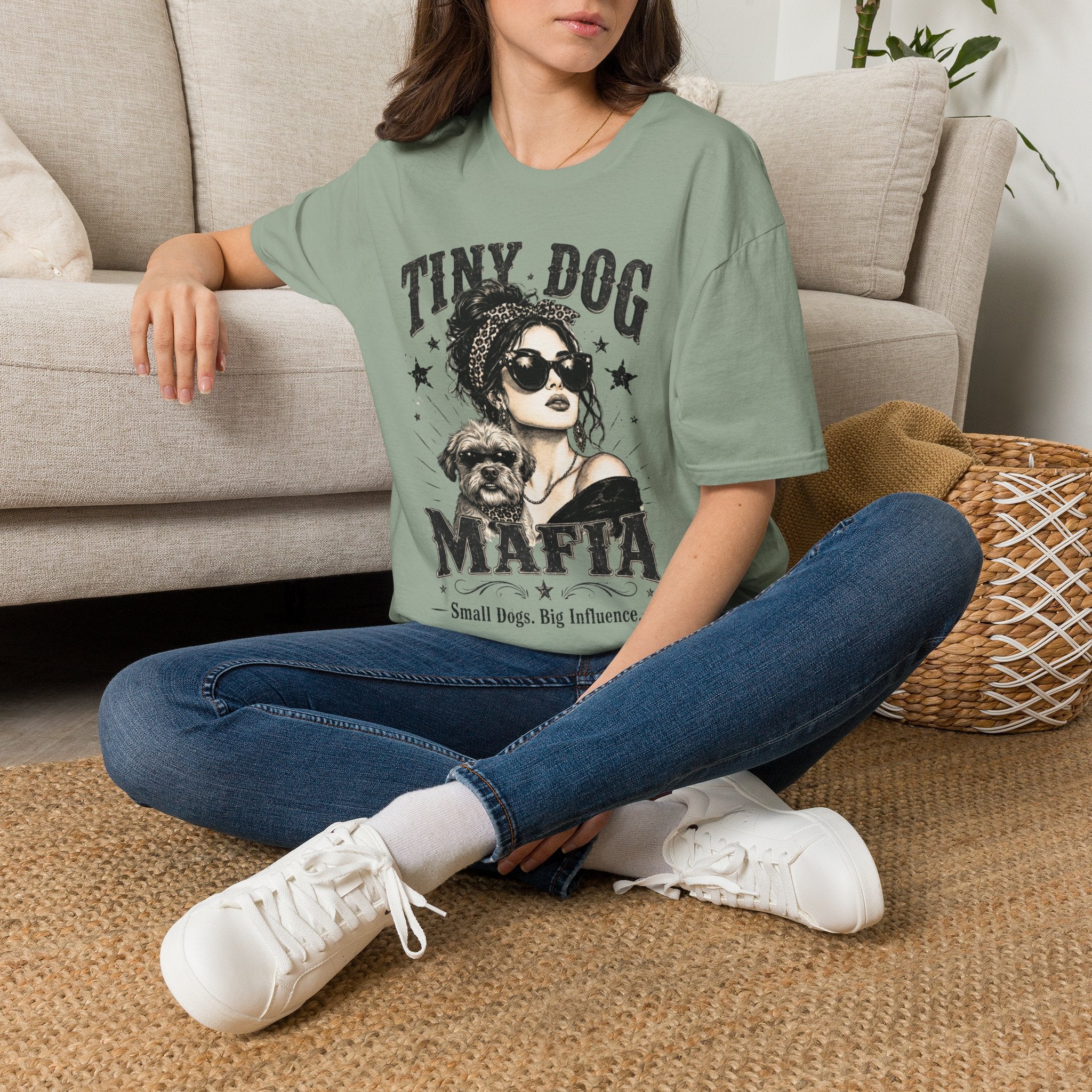 Broodle Griffin V2 - Tiny Dog Mafia™ T-Shirt