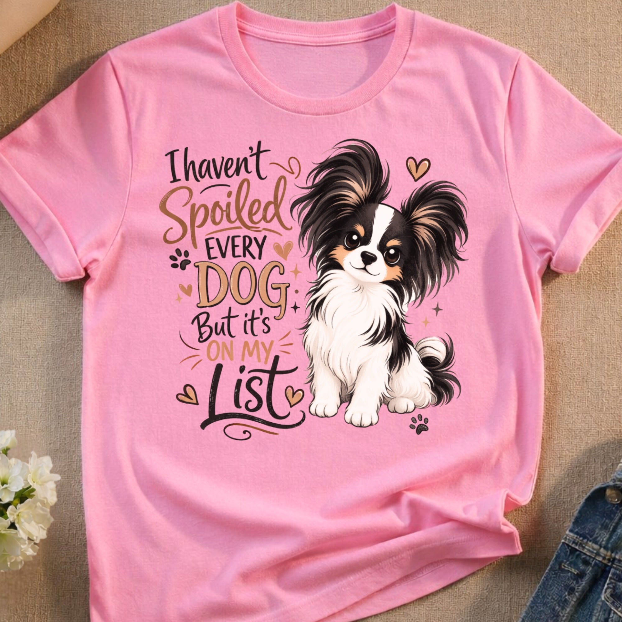 I haven't Spoiled EVERY DOG But it's ON MY List T-shirt product type
