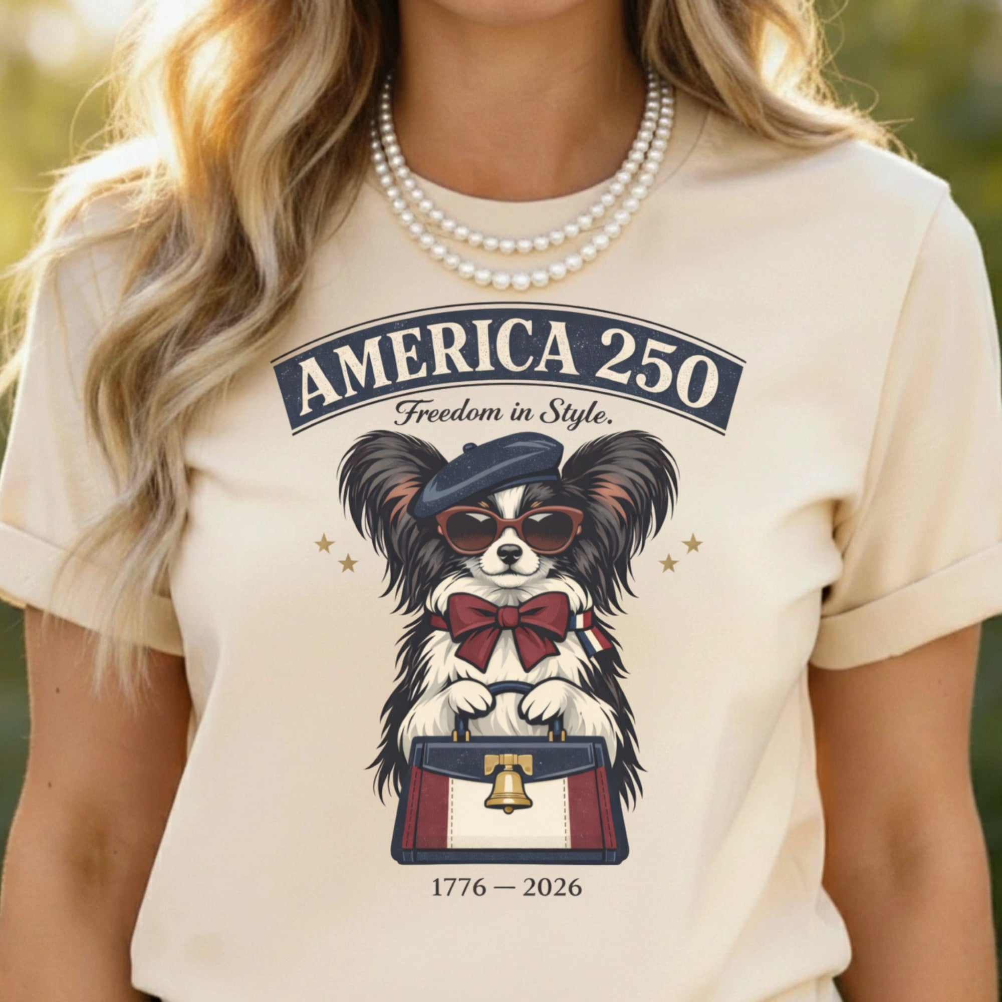 America 250 Freedom in Style Anniversary T-Shirt