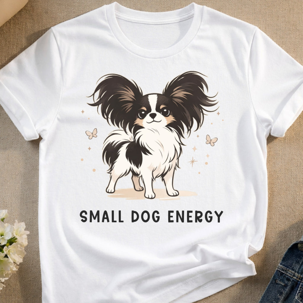 Small Dog Energy Papillon Dog Butterflies Stars product type