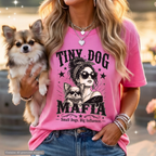 Long Hair Chihuahua2 (light) - Tiny Dog Mafia™ T-Shirt