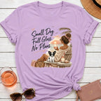 Small Dog 'Papillon'- Full Glass T-Shirt
