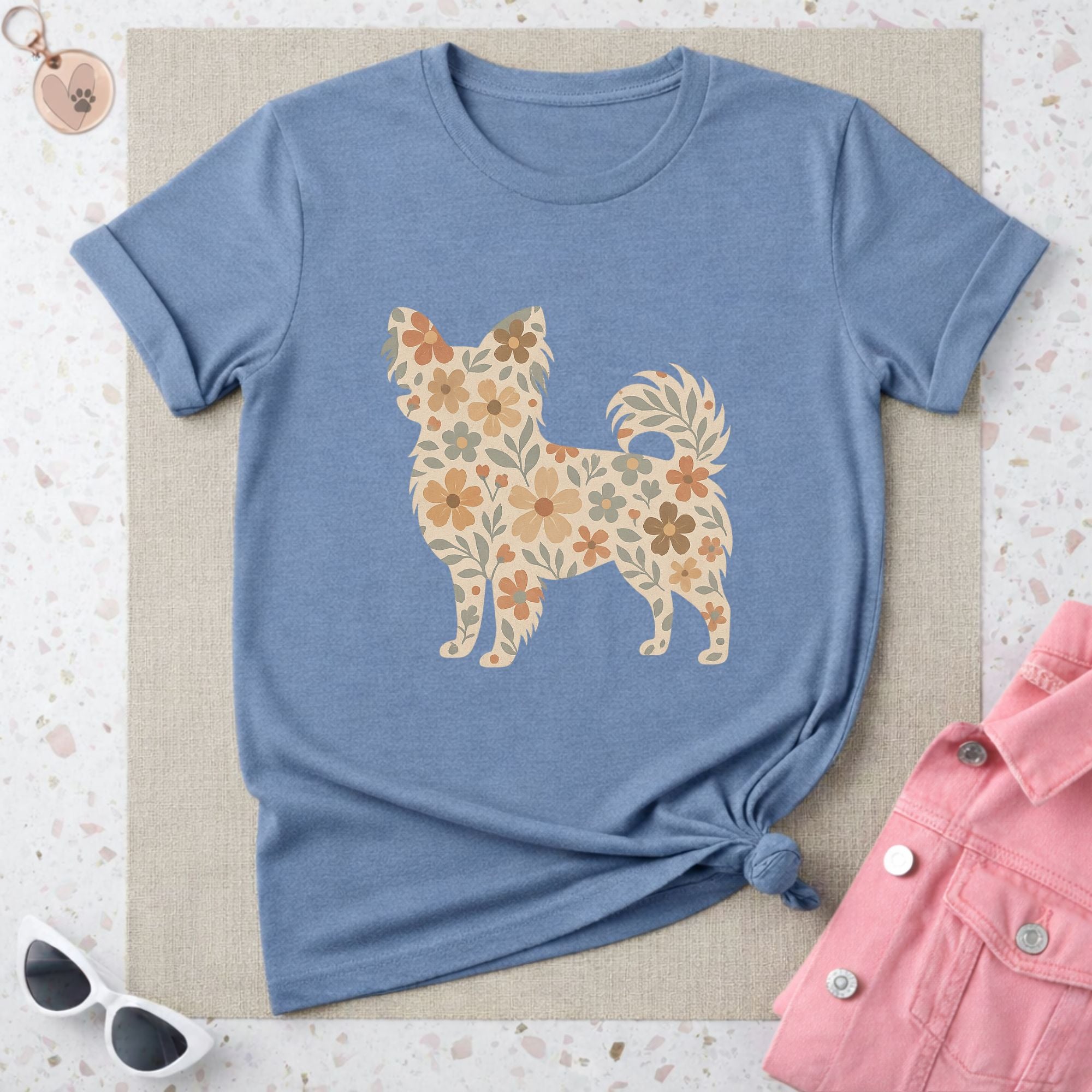 Papillon Floral T-Shirt