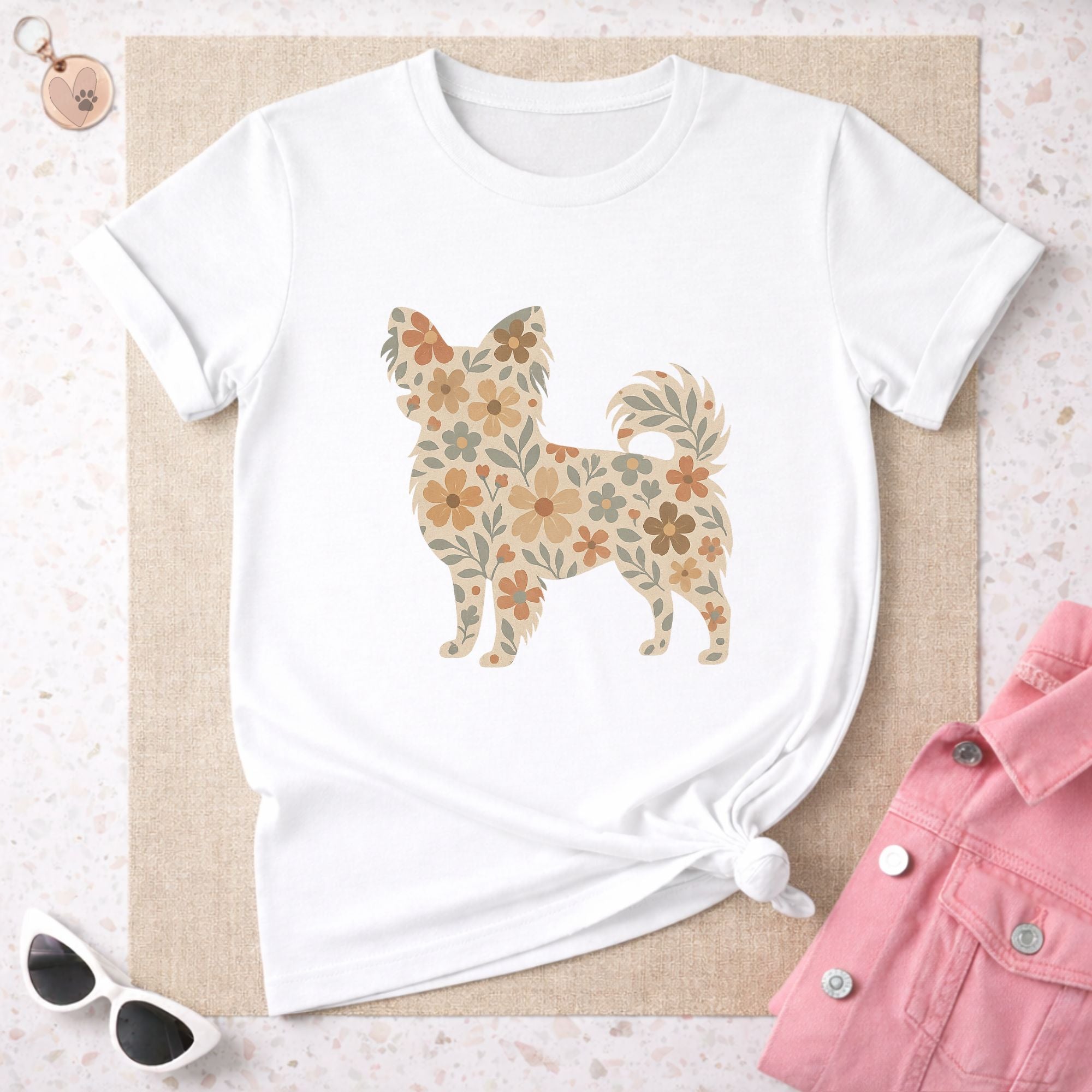 Papillon Floral T-Shirt