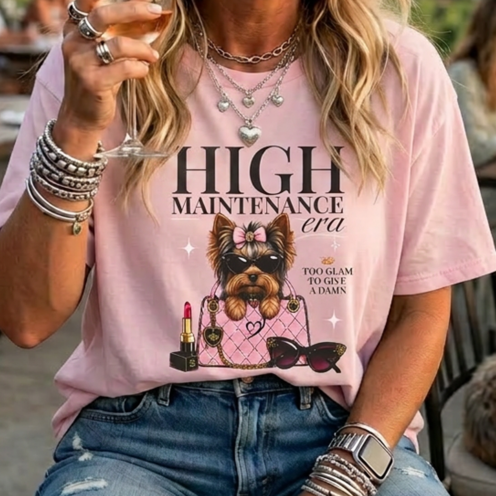 Yorkie - High Maintenance Era T-Shirt