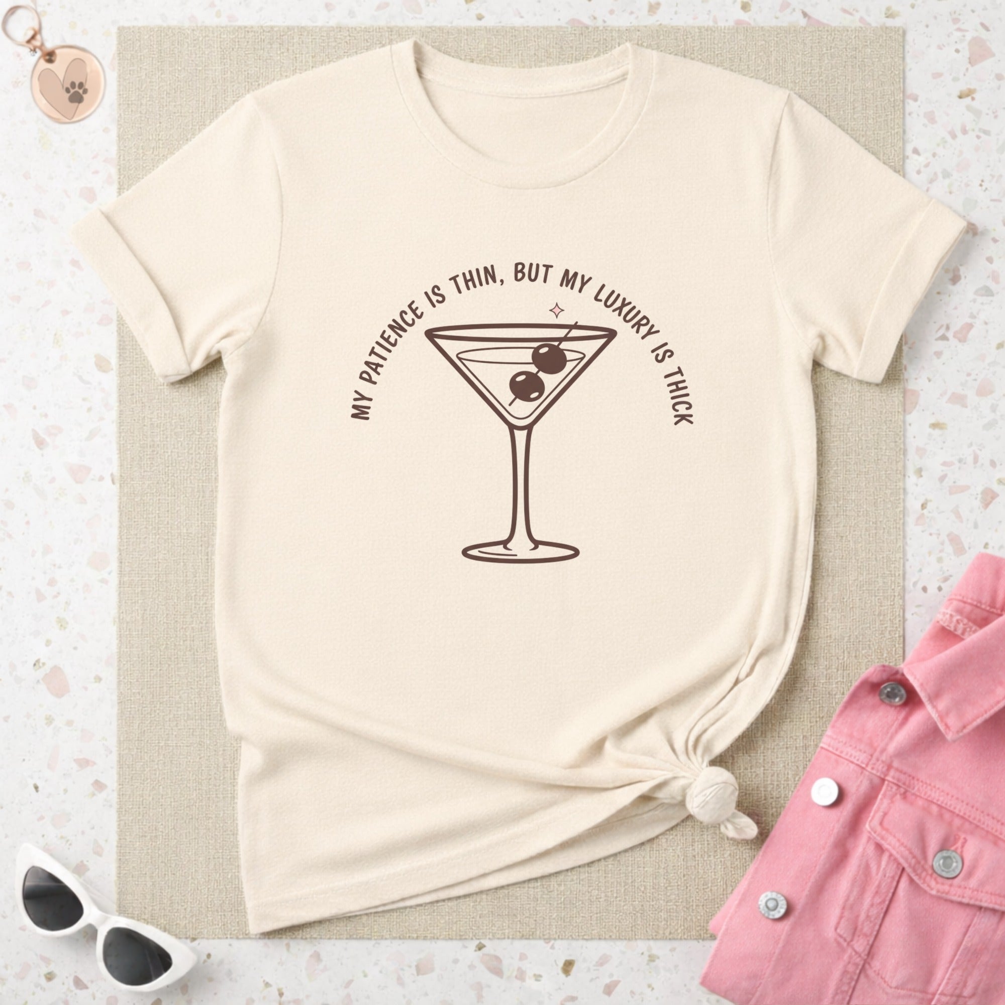 My Patience Is Thin But My Luxury Is Thick T-shirt