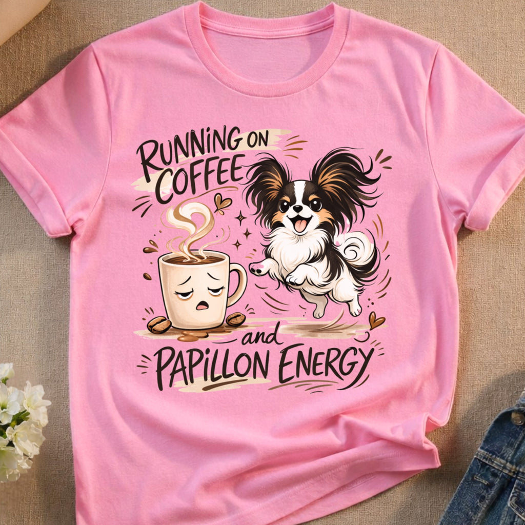 RUNNING ON COFFEE and PAPILLON ENERGY Pink product type