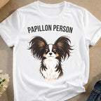PAPILLON PERSON Dog Illustration Fun Product Type