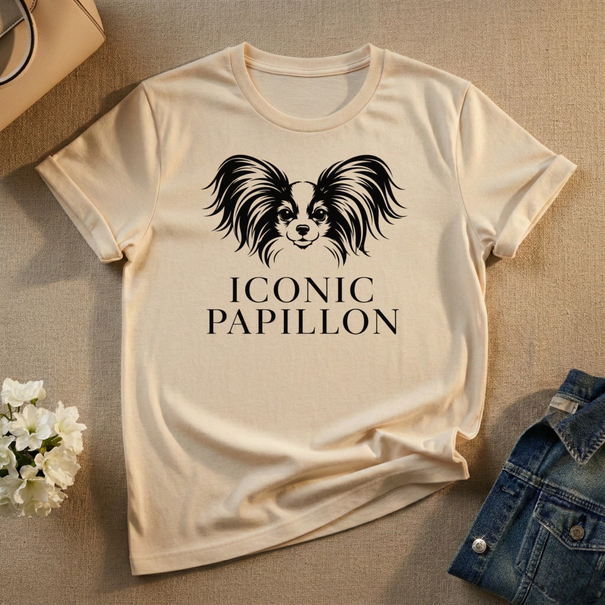 Iconic Papillon Graphic Design Casual Wear Shirt Product