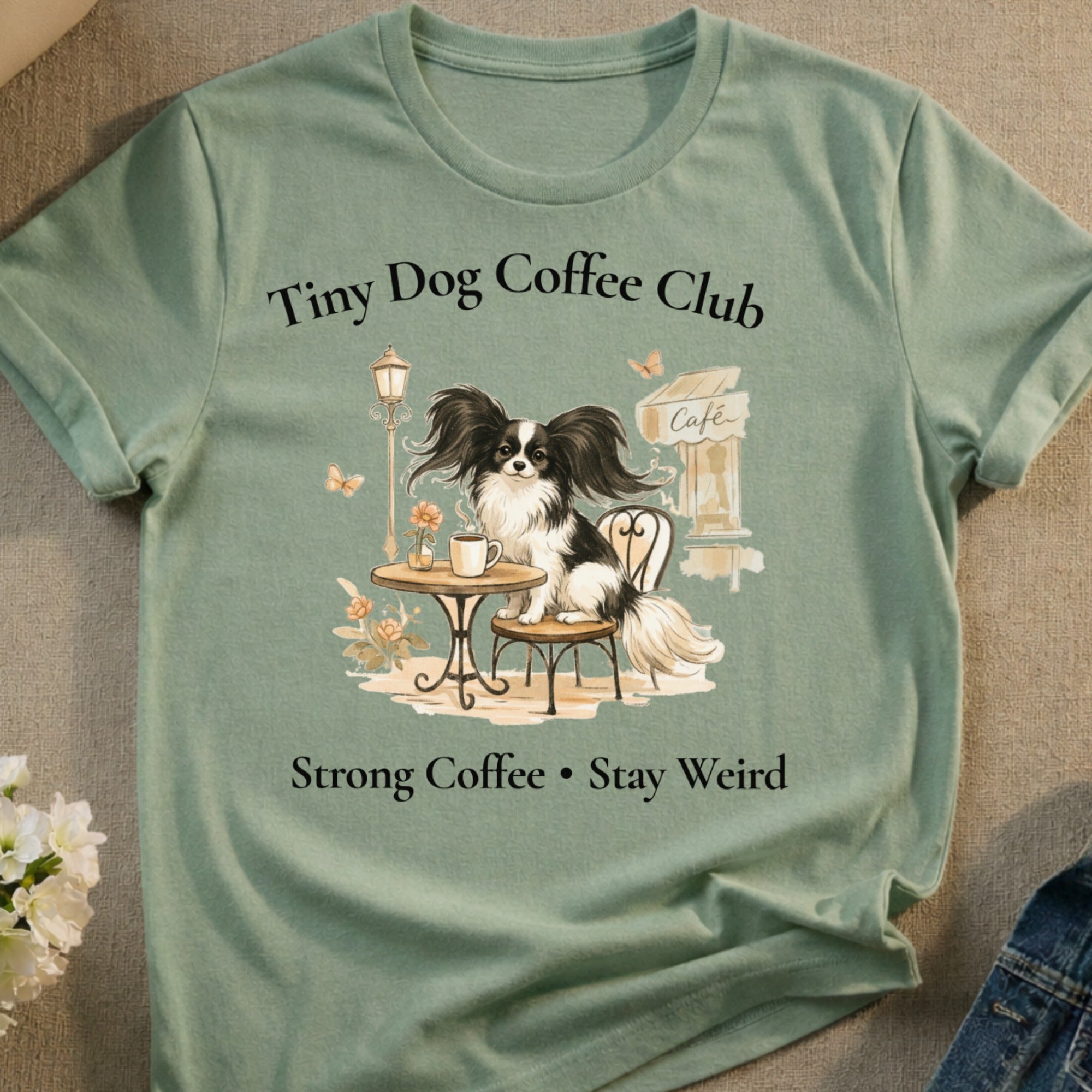 Tiny Dog Coffee Club Strong Coffee Stay Weird product type