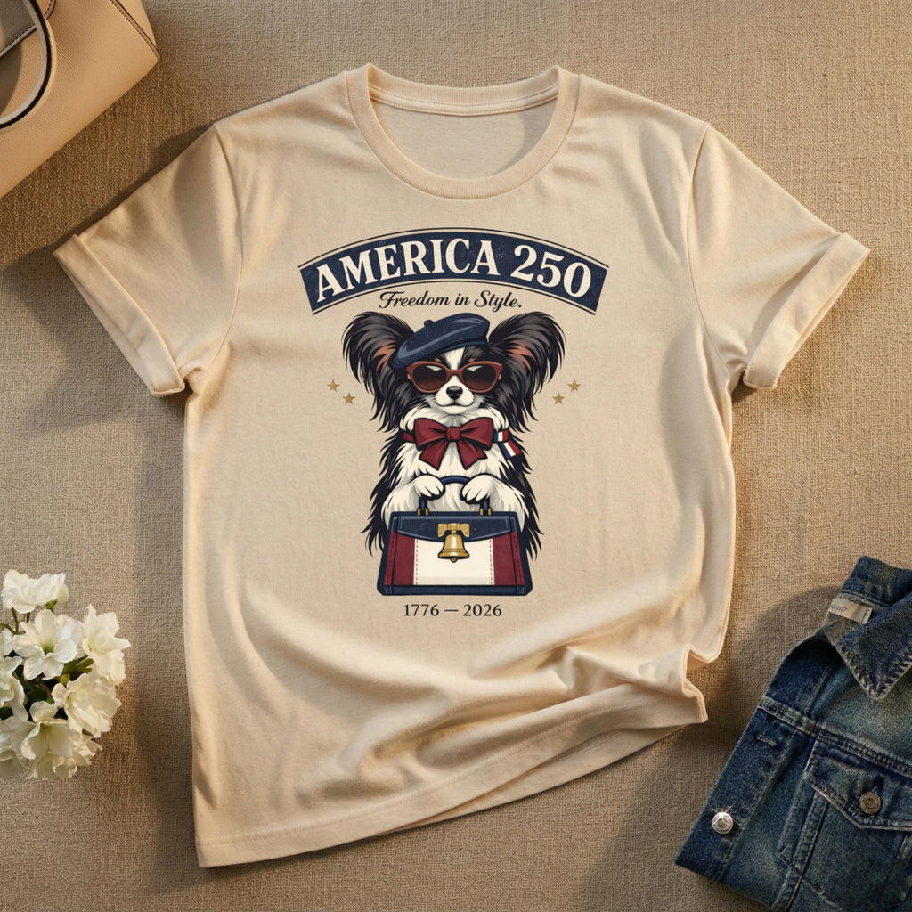 America 250 Freedom in Style 1776 to 2026 T-Shirt