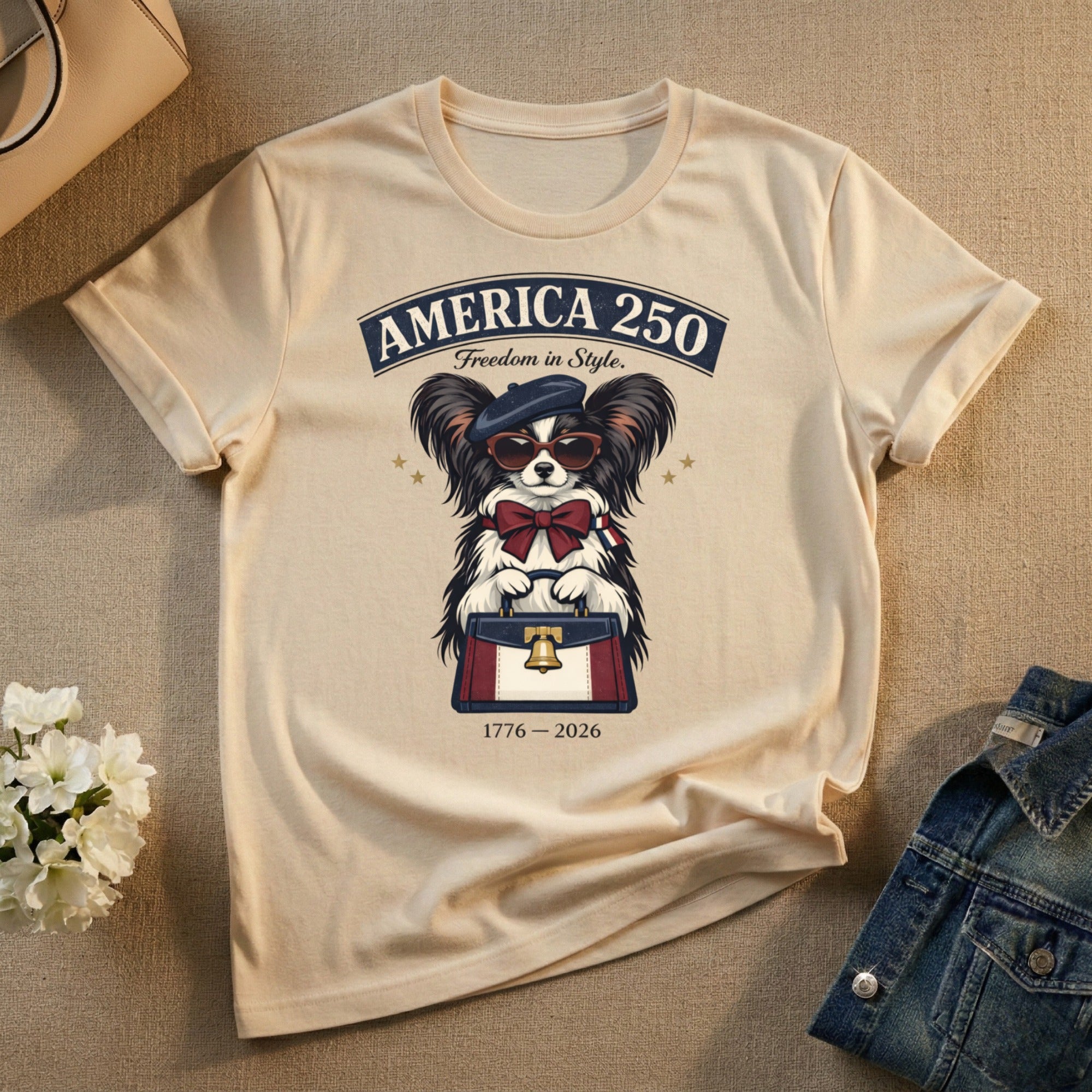 America 250 Freedom in Style 1776 to 2026 T-Shirt